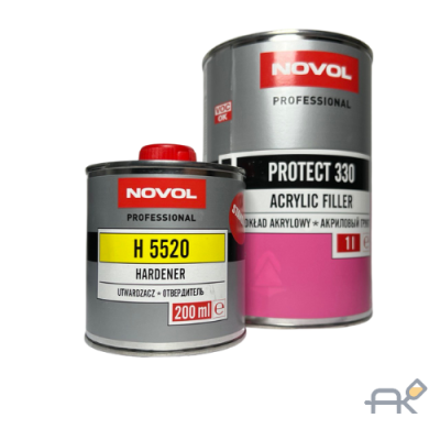 Грунт NOVOL PROTECT 330 TRIO 5+1 серый 1л (без отвердителя)